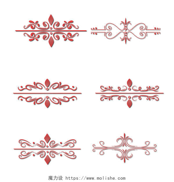 欧洲古典花纹边框素材